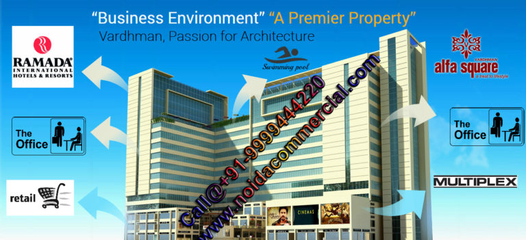 Vardhman Alfa Square Greater Noida Commercial Price List
