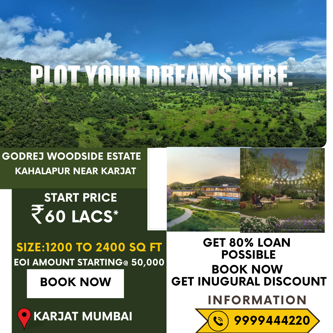 Explore the Best Plots in Karjat at Godrej Woodside Estate