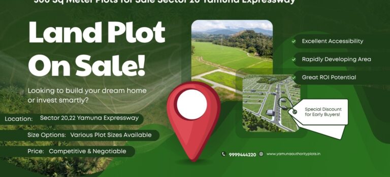 500 Sq Meter Plots for Sale Sector 20 Yamuna Expressway