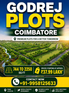 Godrej plots coimbatore for sale